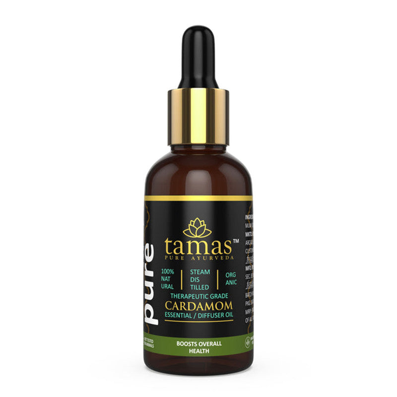 Organic Cardamom Essential Oil | Therapeutic Grade | 15 ml