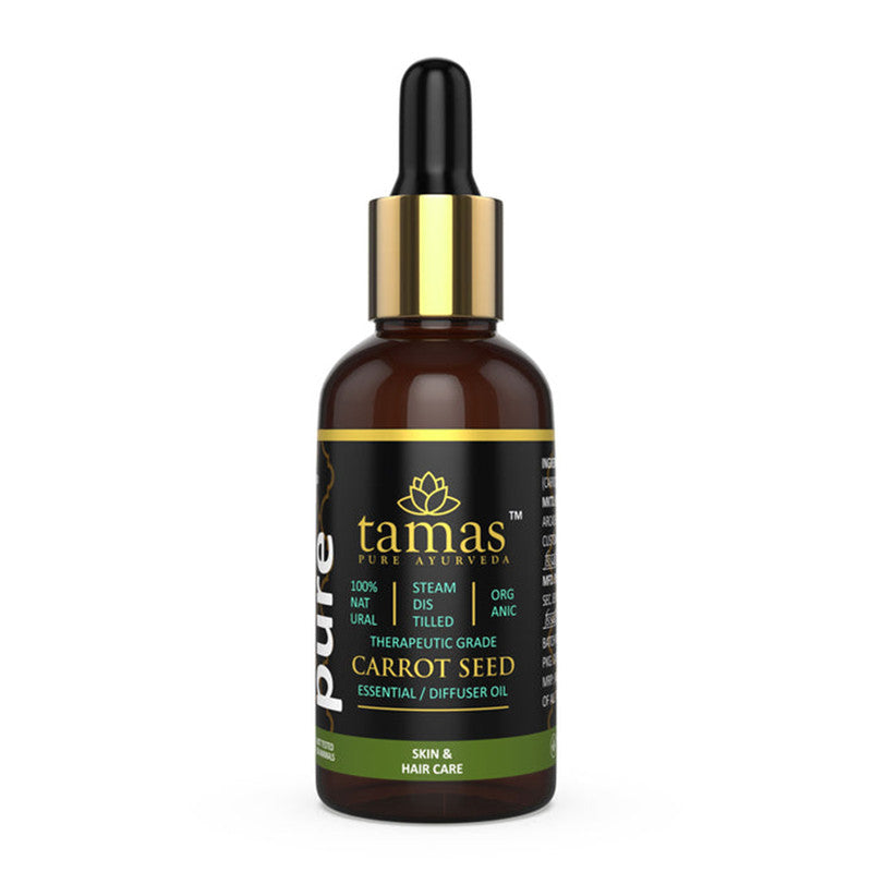 Organic Carrot Seed Essential Oil | Therapeutic Grade | 15 ml