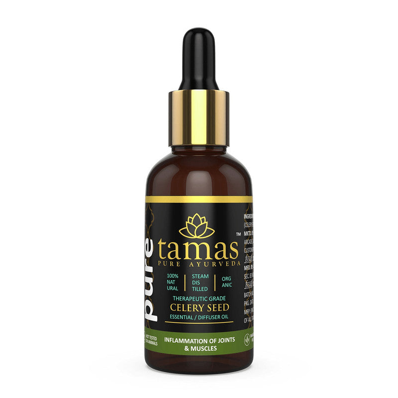 Organic Celery Seed Essential Oil | Therapeutic Grade | 15 ml
