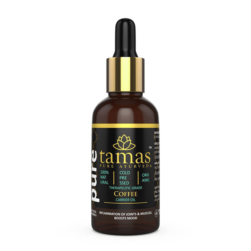 Organic Coffee Carrier Oil | Cold Pressed | Therapeutic Grade | 15 ml