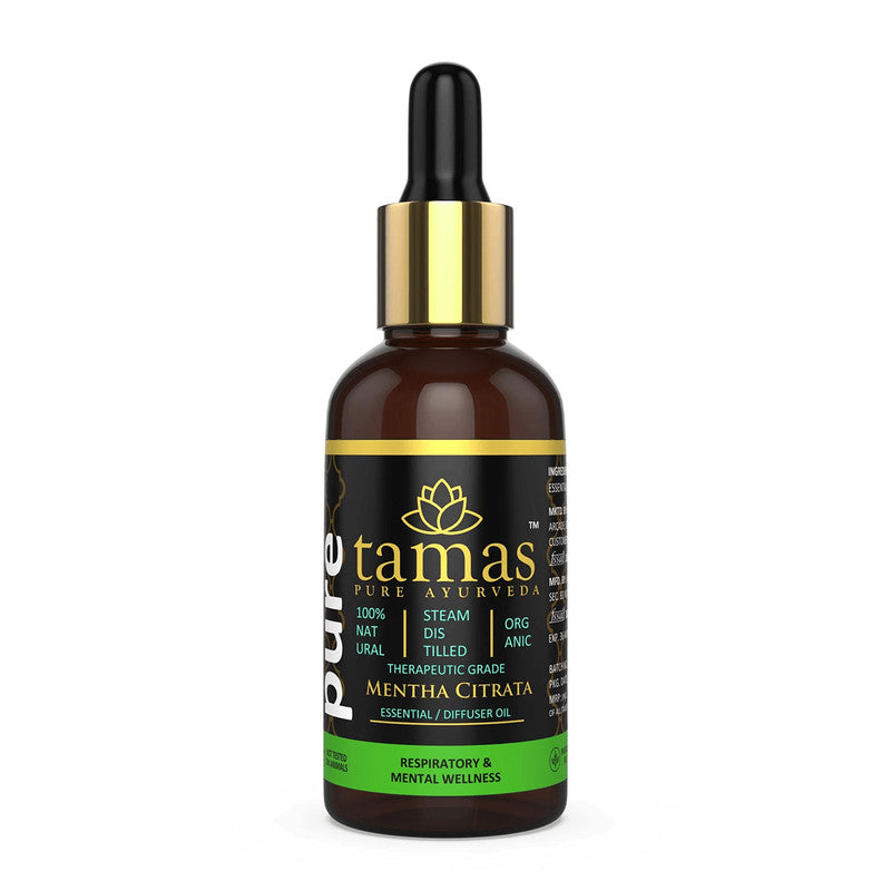 Organic Mentha Citrata Essential Oil | Therapeutic Grade | 15 ml