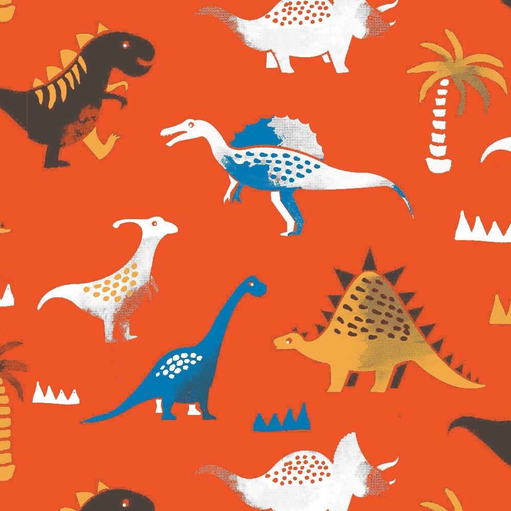 Jurassic Park 100% Cotton Antimicrobial Kids Bedsheet Set