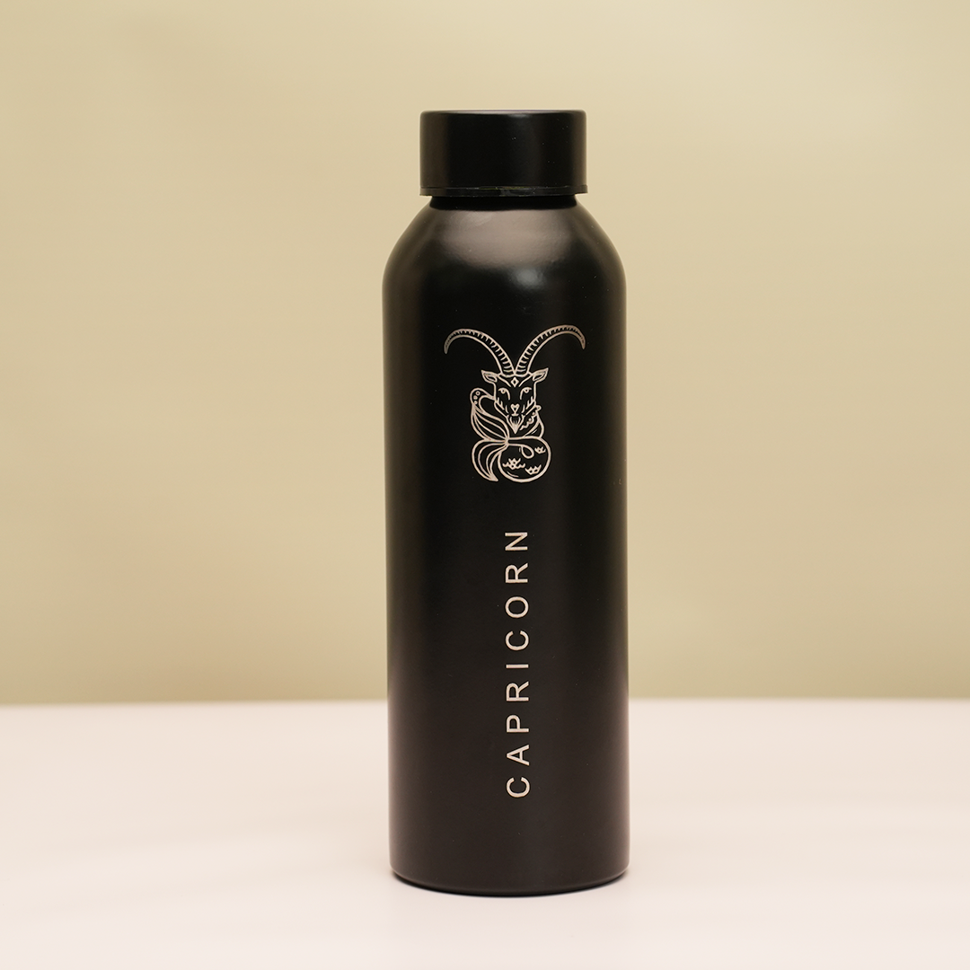 Zodiac Sign Stainless Steel Bottle | 1 Litre | Capricorn