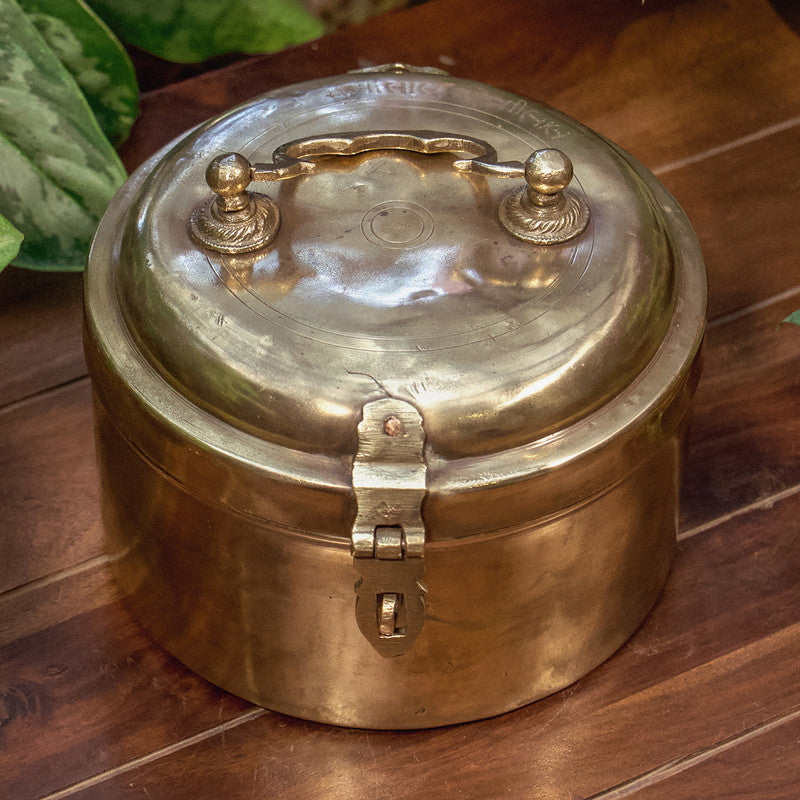 Brass Storage Box | Large