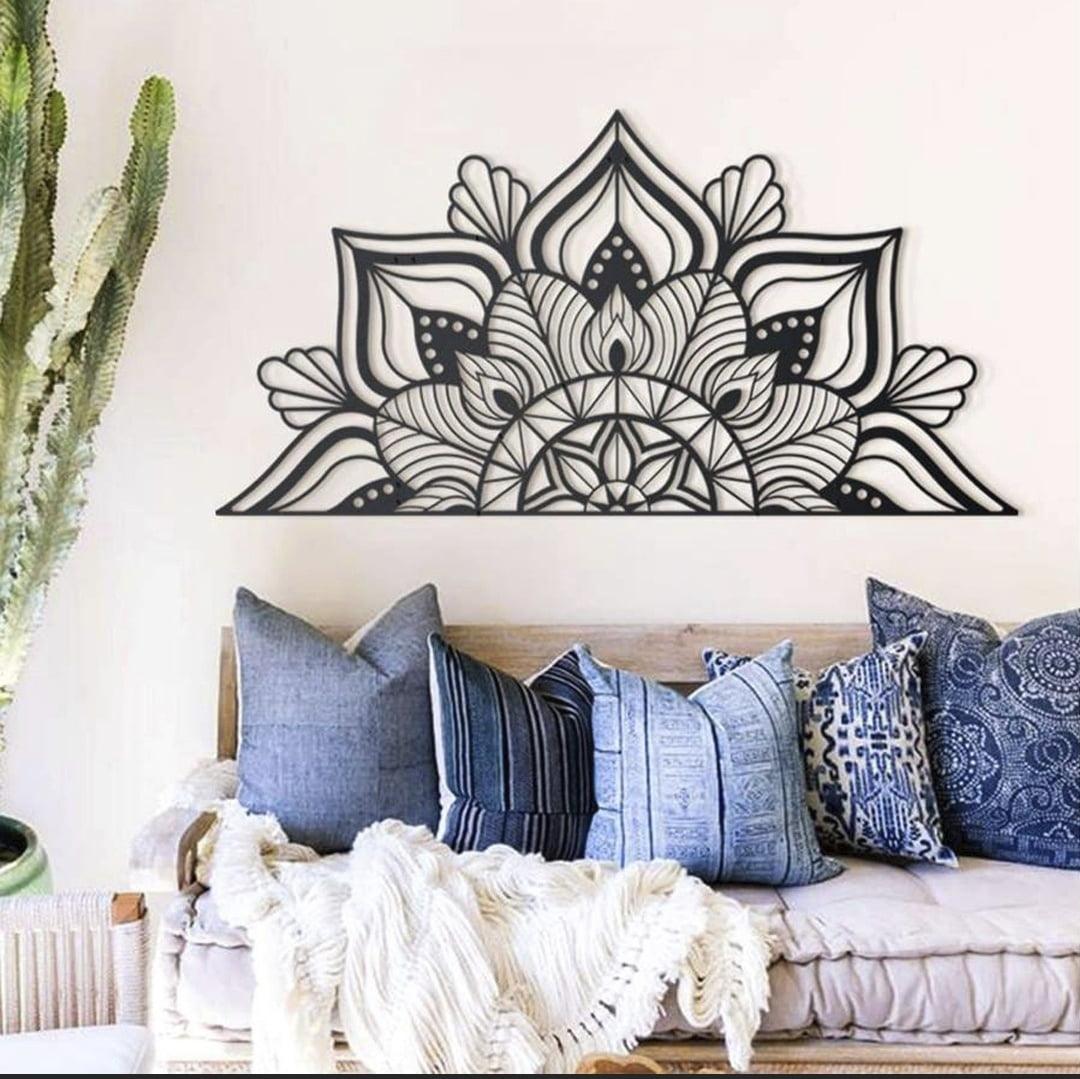 Grista Mandala Metal Wall Art