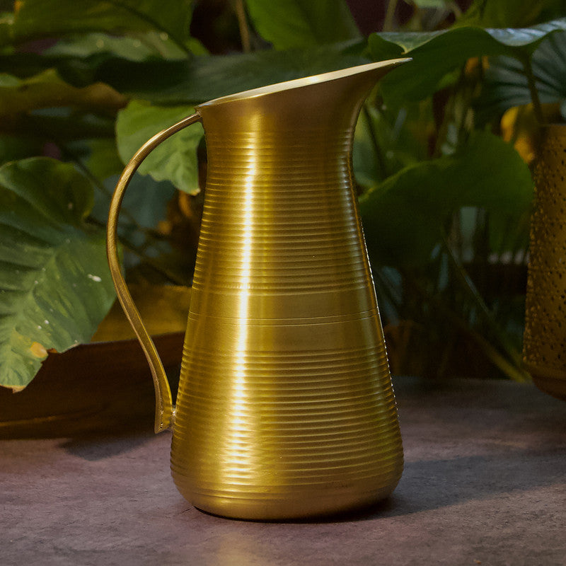 Brass Water Jug | Golden | 800 ml