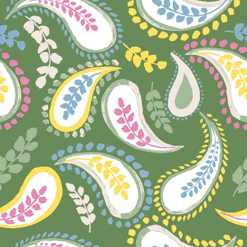 100% Pure Cotton Paisley Bedsheet Set