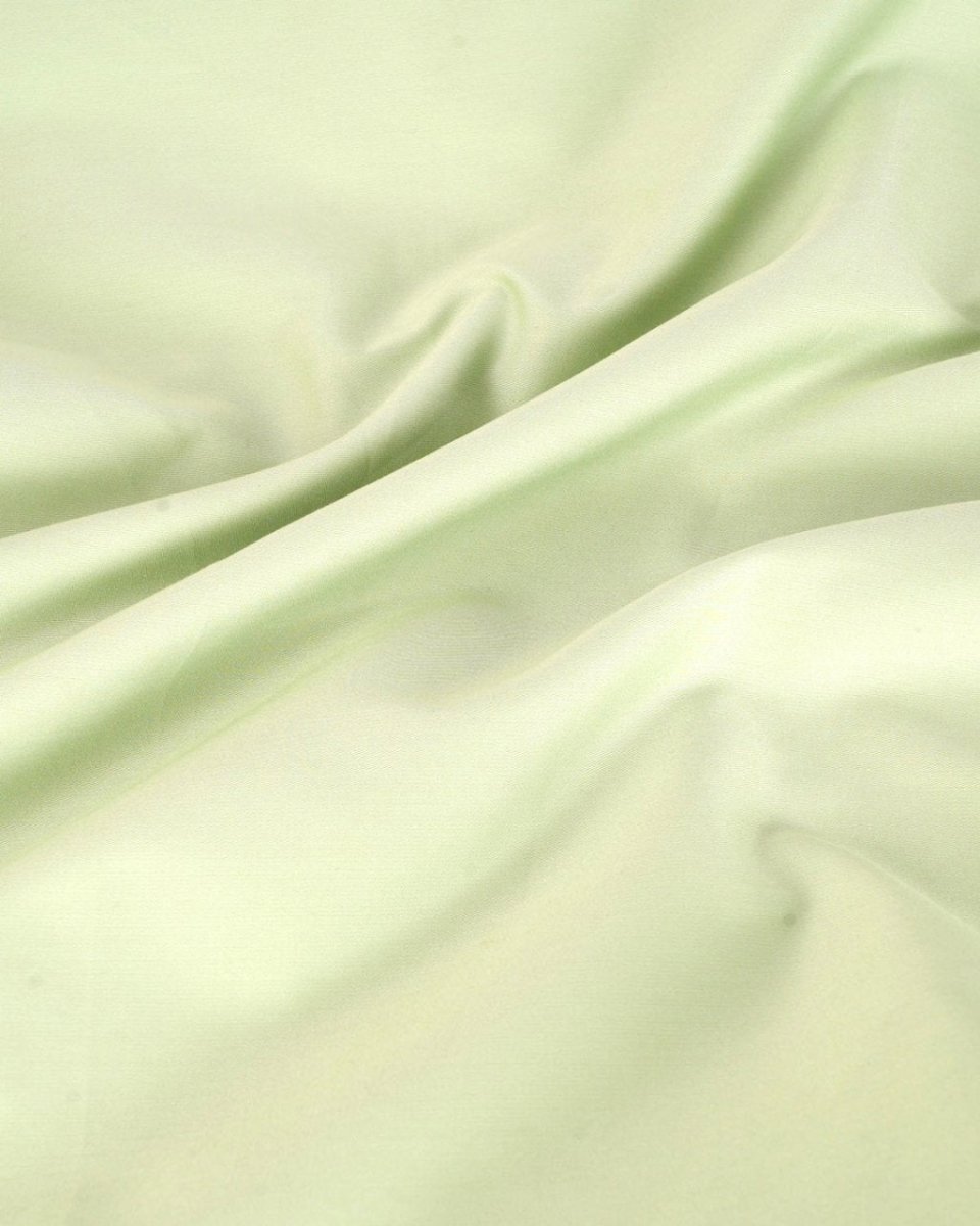 100% Pure Cotton Plain Satin Celadon Green Bedsheet Set