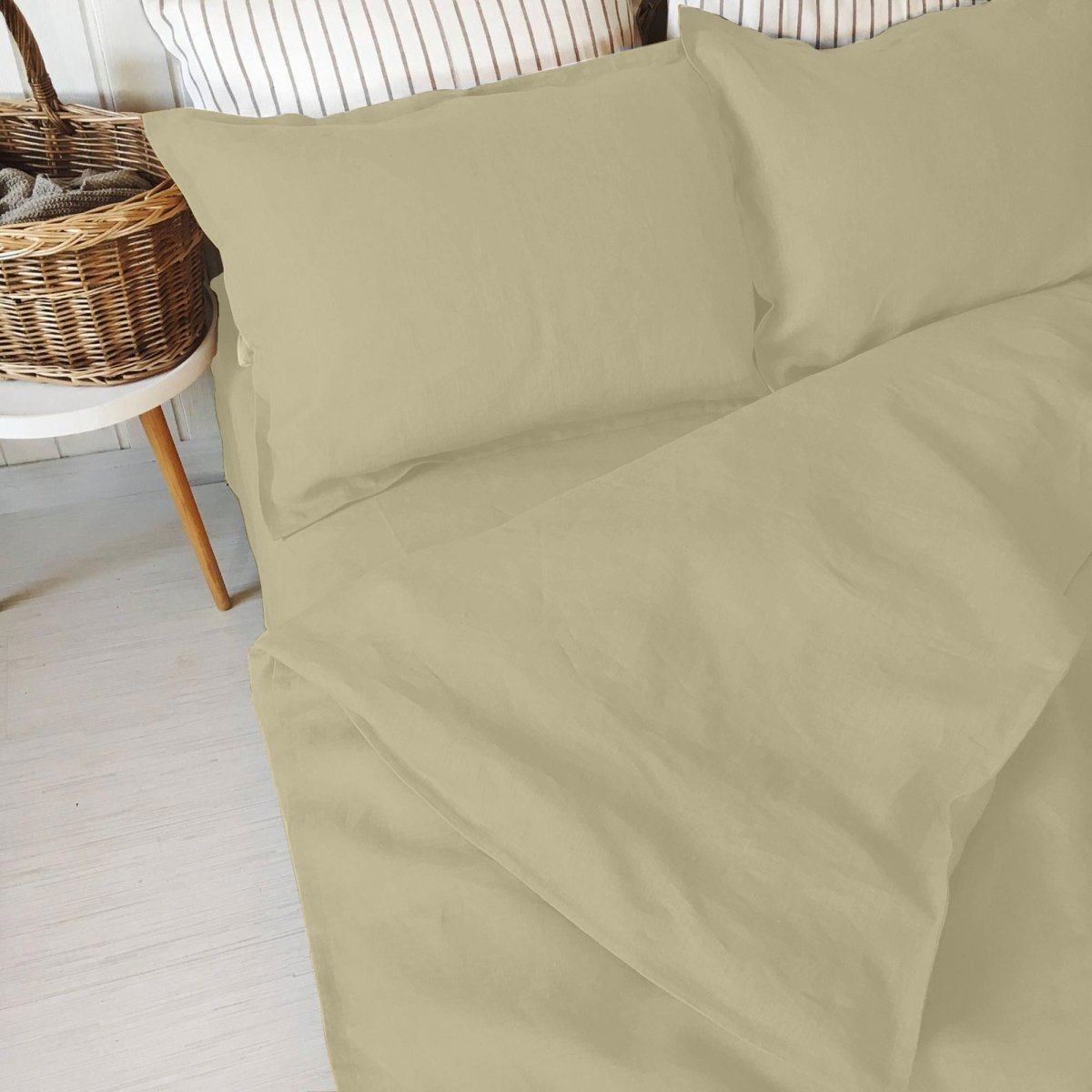 100% Pure Linen New Natural Luxury Bedsheet Set