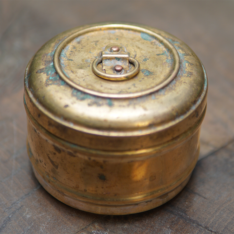 Brass Storage Box | Small | Golden