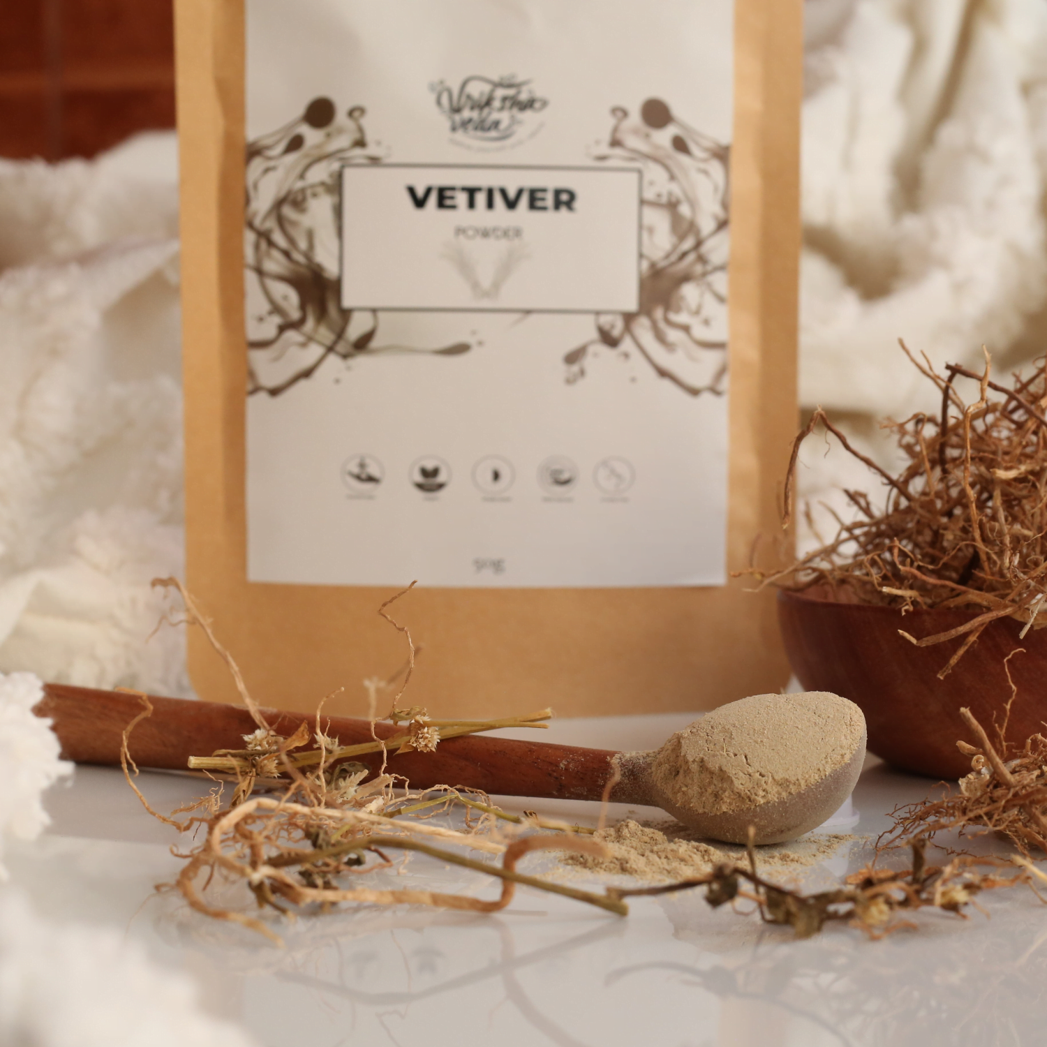 Vriksha Veda Vetiver Powder