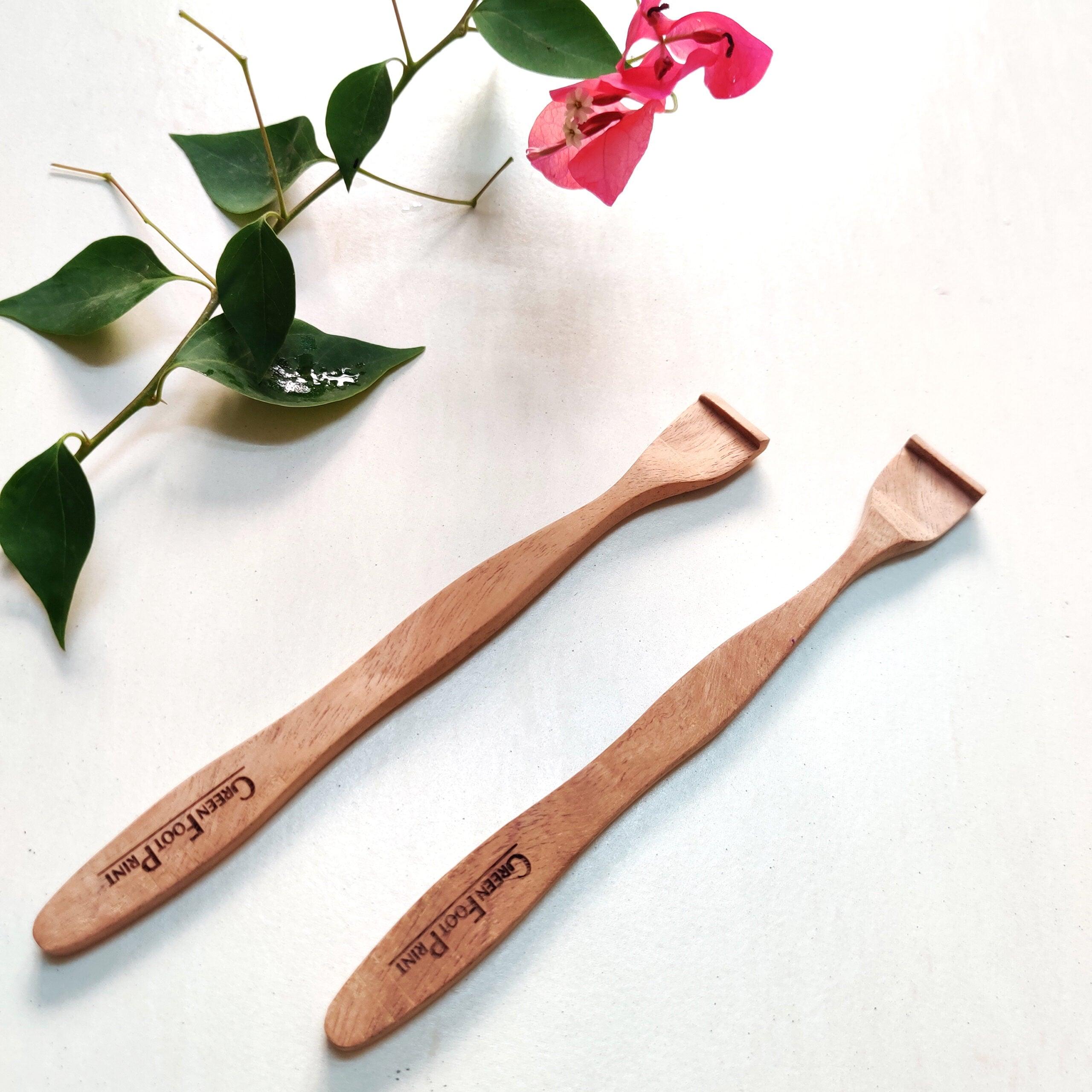 Neem Wood Tongue Cleaner- Pack of 2