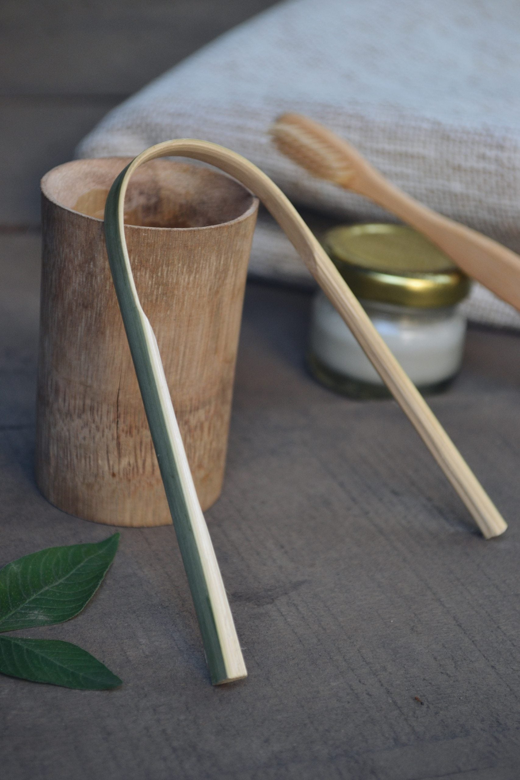 Bamboo Tongue Cleaner