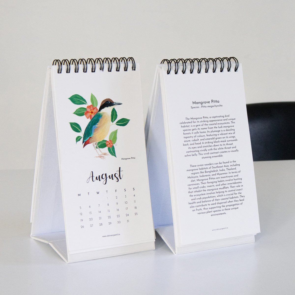 2024 Desk Calendar - The World of Birds