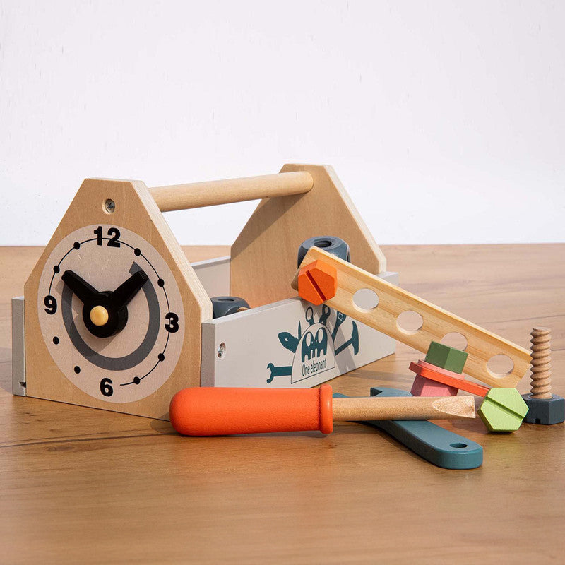 Wooden Toy Tool Kit | Pretend Play | Imagination and Creativity | 31 Pcs