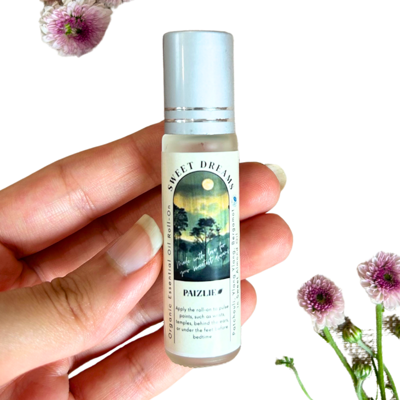 Sweet Dreams Essential Oil Roll-On | Chamomile, Lavender & Sandalwood | 10 Ml