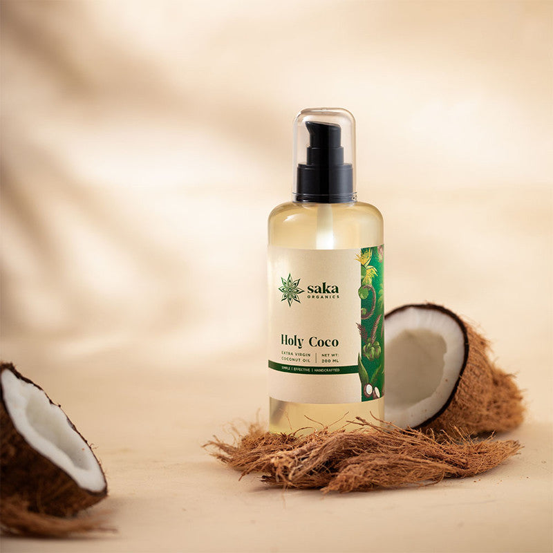 Virgin Coconut Oil | Protects Hair & Skin | Deeply Moisturizes Skin | 200 ml