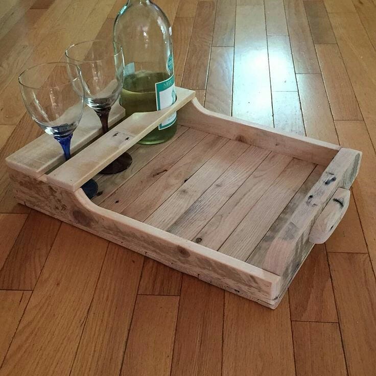 Wine Tray-13483 - The Woodpecker