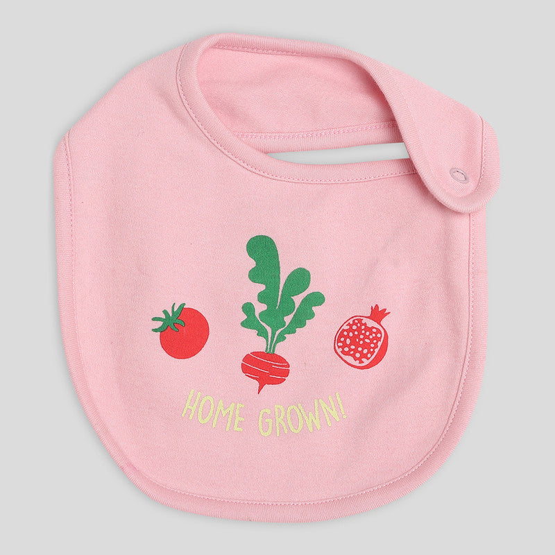 Cotton Sleepsuit For Kids | with Cap & Bib | Printed | Multicolour