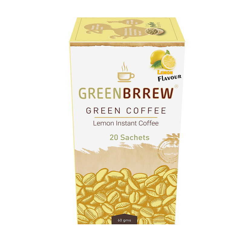 Lemon Green Coffee | Instant Coffee | 60 g | 20 Sachets