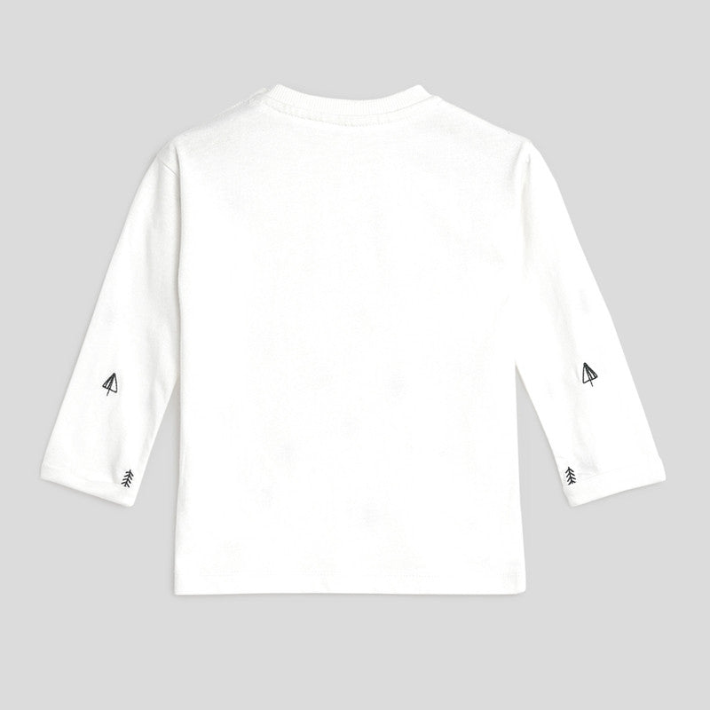 Cotton Tshirt | Long Sleeves | White