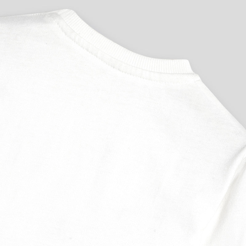 Cotton Tshirt | Long Sleeves | White