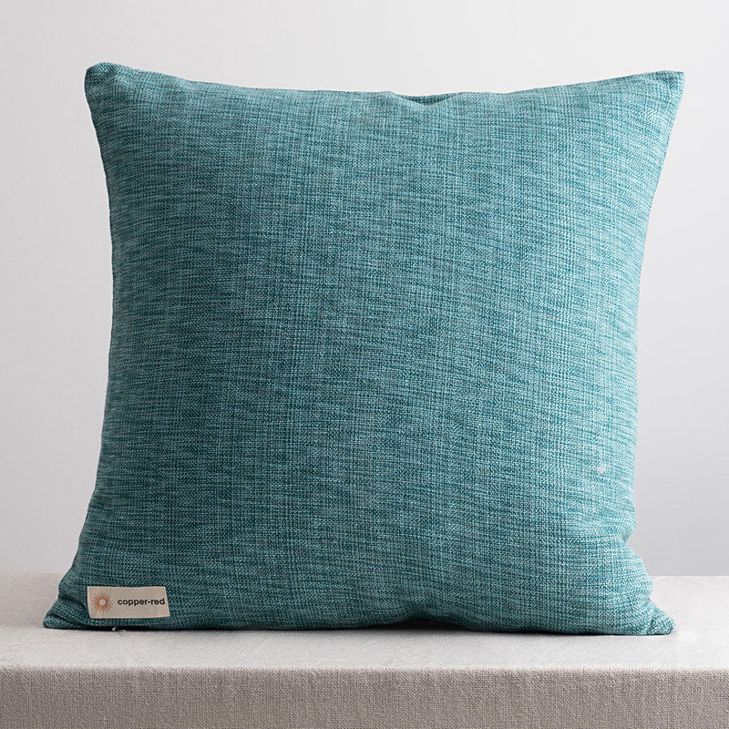 Cotton Cushion Cover | Marbella | Stripe Pattern | Blue & Green