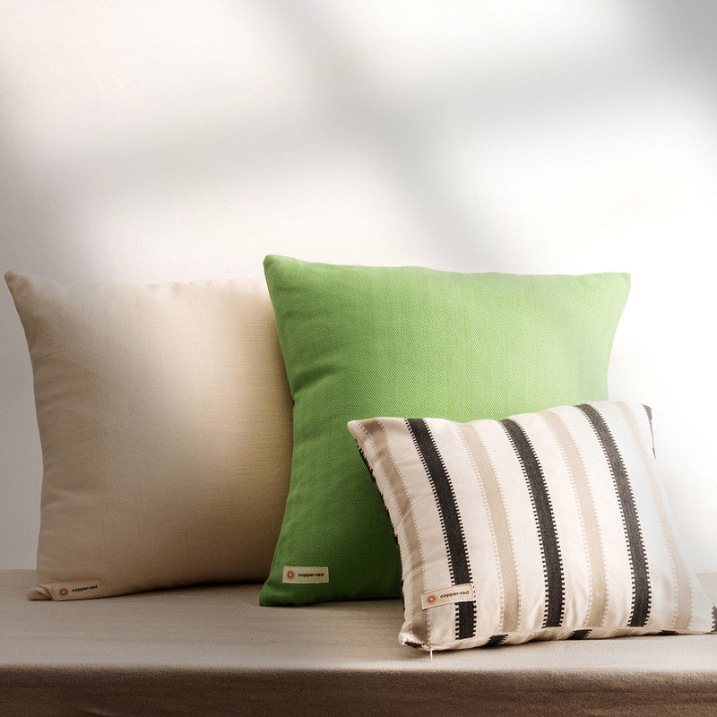 Cotton Cushion Cover | Yala | Light Green