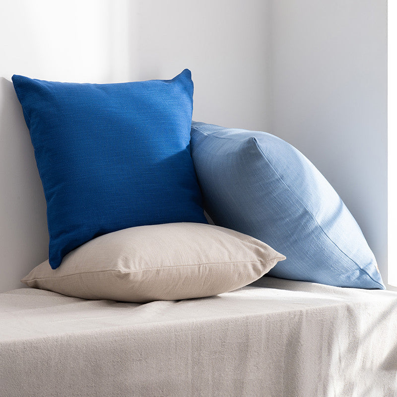 Cotton Cushion Cover | Navagio | Peacock Blue