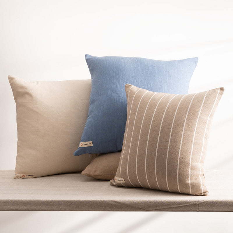 Cotton Cushion Cover | Niseko | White