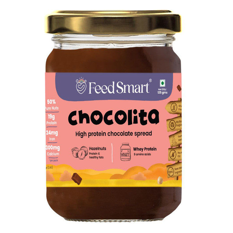 Healthy Chocolate Spread | No Refined Sugar | Gluten Free | 125 g