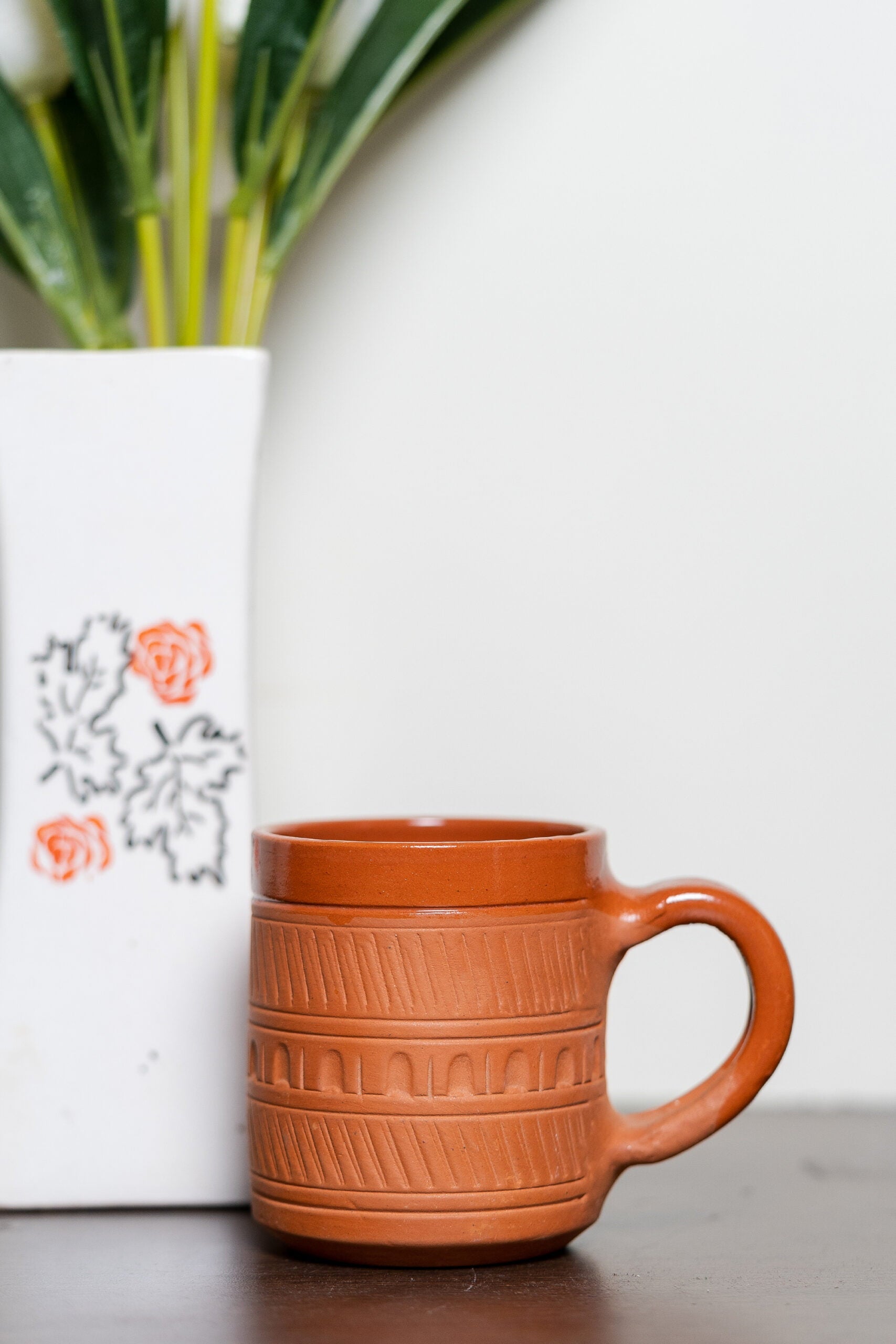 Traditional Terracotta Coffee mugs