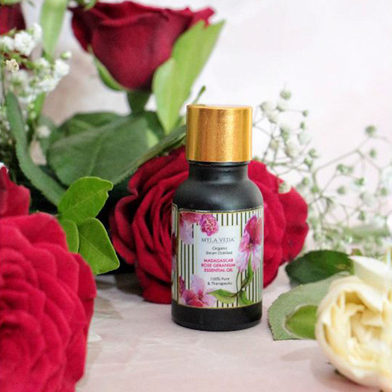 Rose Geranium Essential Oil | Anti Ageing | 15 ml