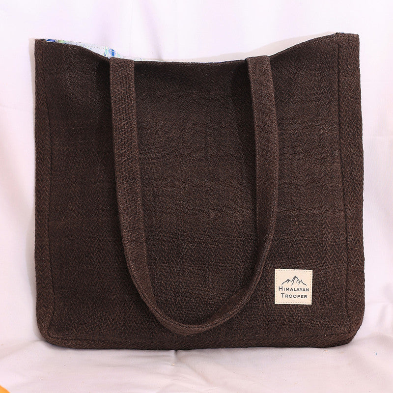 Hemp Tote Bag | Unisex | Brown