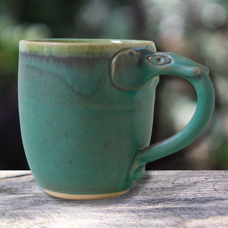 Ceramic Coffee Mug | Green