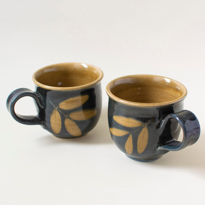 Ceramic Teacups Set | Set of 2