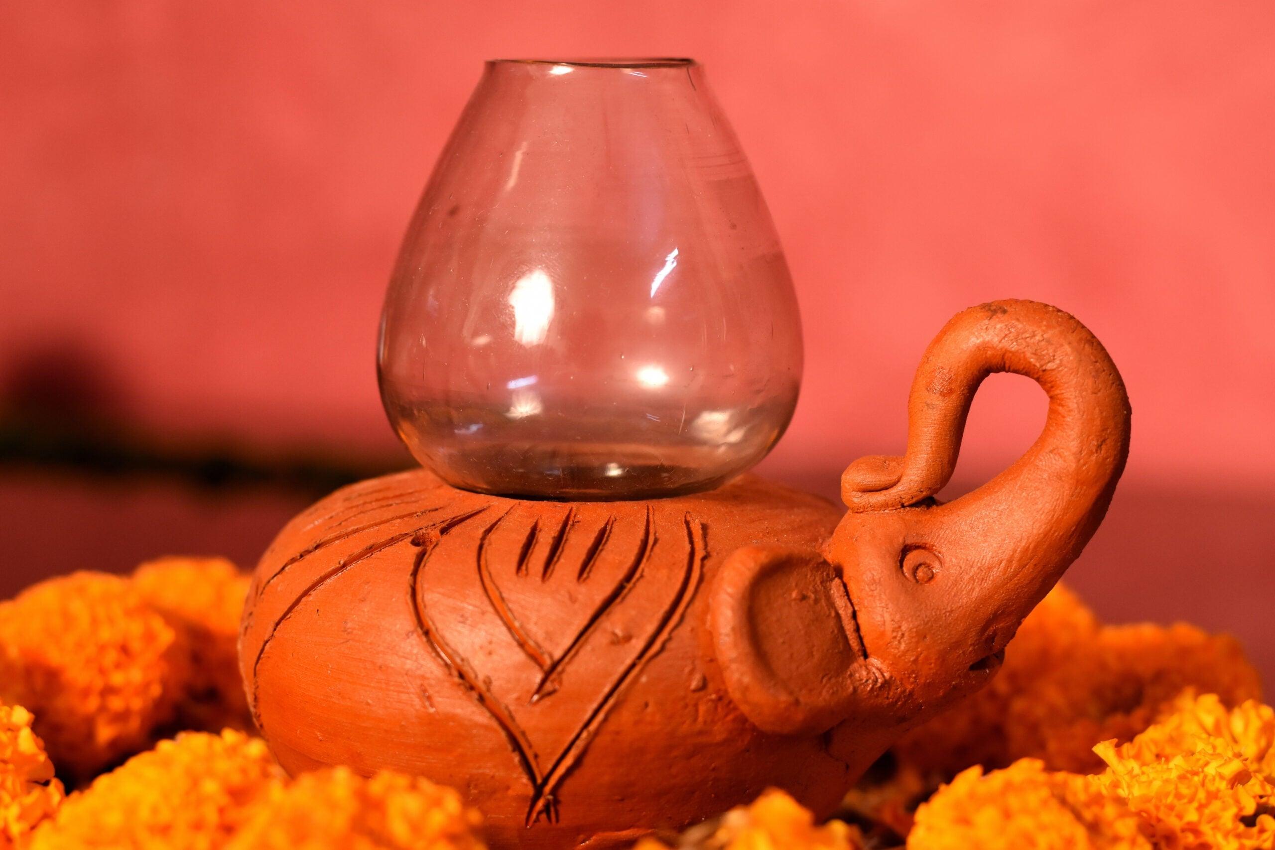 Saanjhbaati - Peacock Oil Lamp