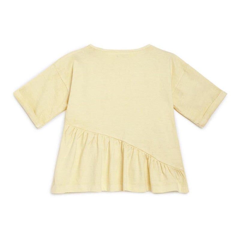 Cotton Twill Top for Kids | Yellow