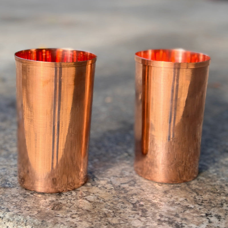 Copper Glasses | Set of 2