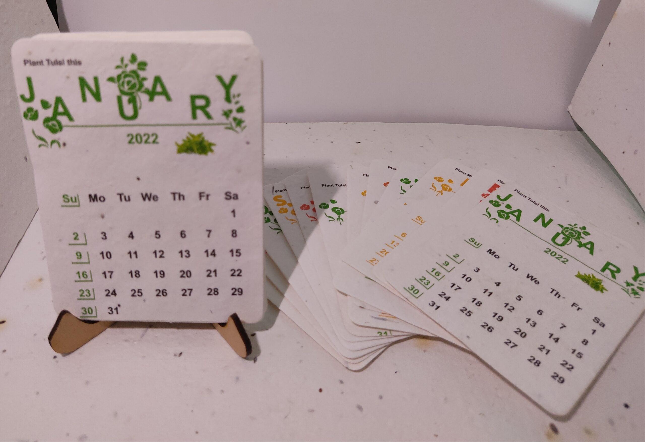 Plantable Calendar