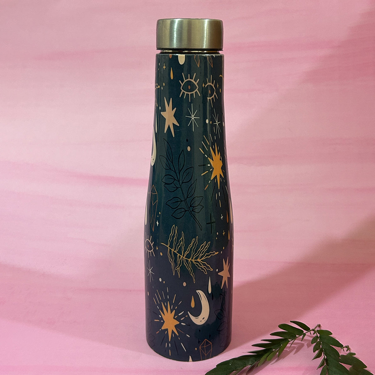 Stainless Steel Water Bottle | Printed | Blue