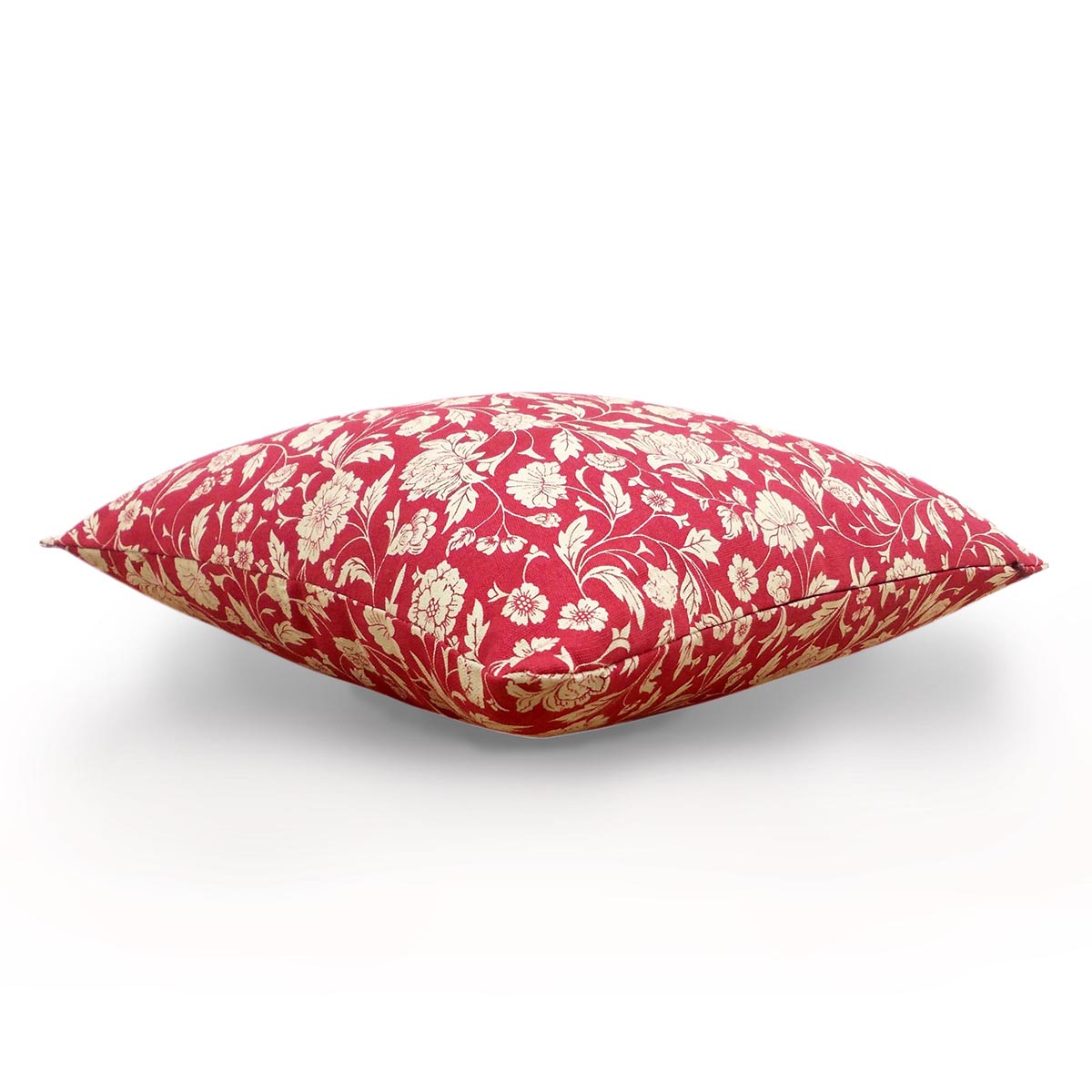 Cotton Cushion Cover | Marsala | Grey