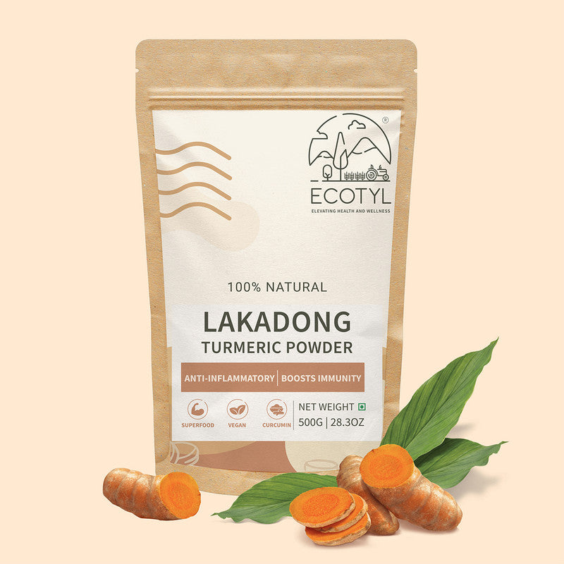 Lakadong Turmeric Powder | Haldi Powder | Strong Immunity | High Curcumin | 500 g