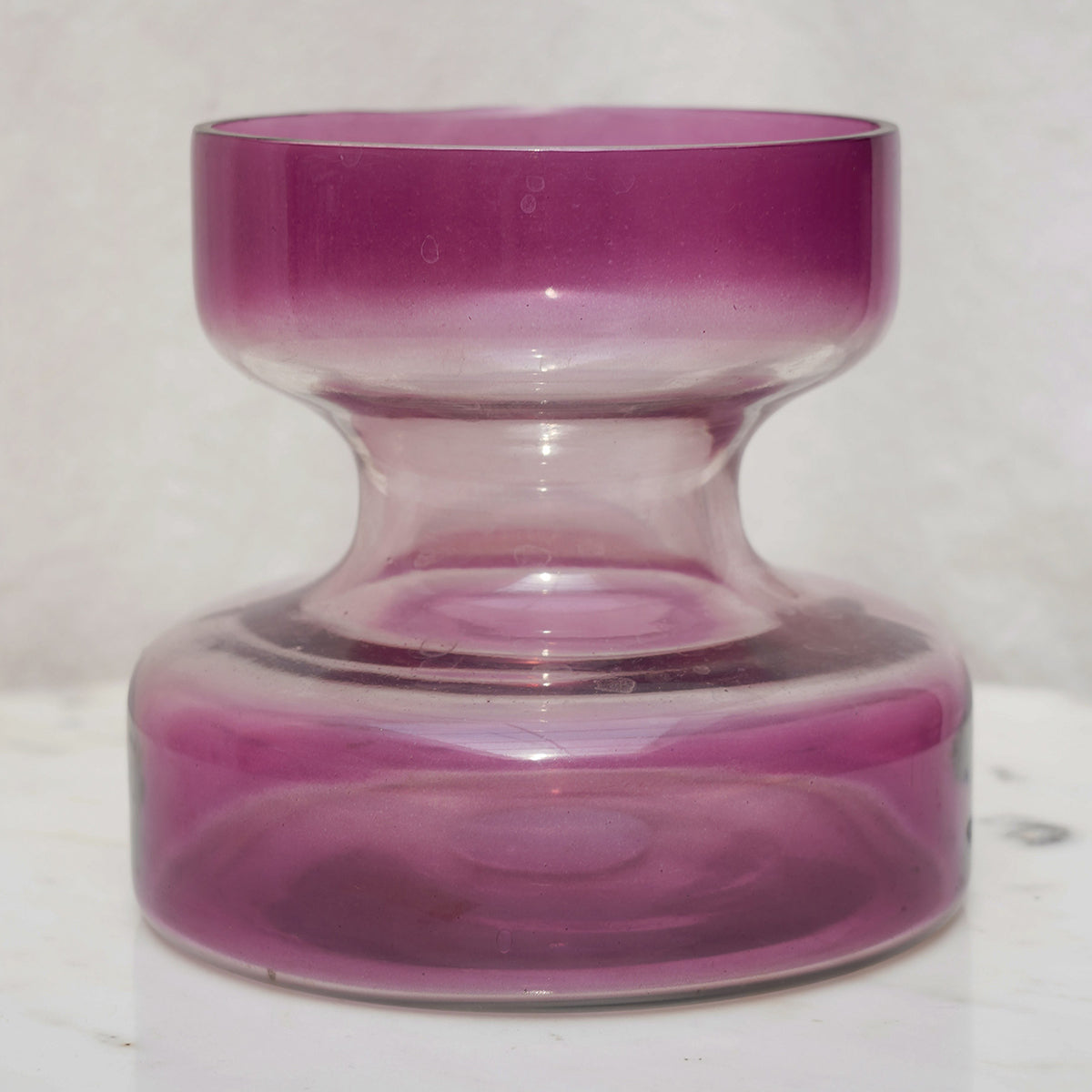 Glass Home Decor Vase | Lilac Purple