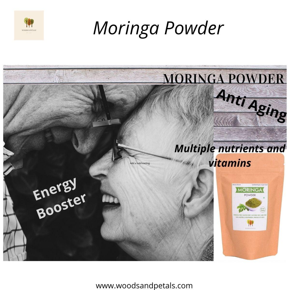 Moringa Powder I Vegan I Superfood I 8 oz I Immunity Booster