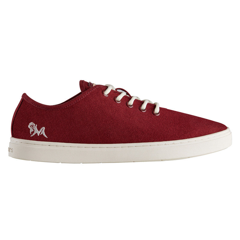 Neeman's Cotton Classic Sneakers | Maroon | Shoes for Men & Women