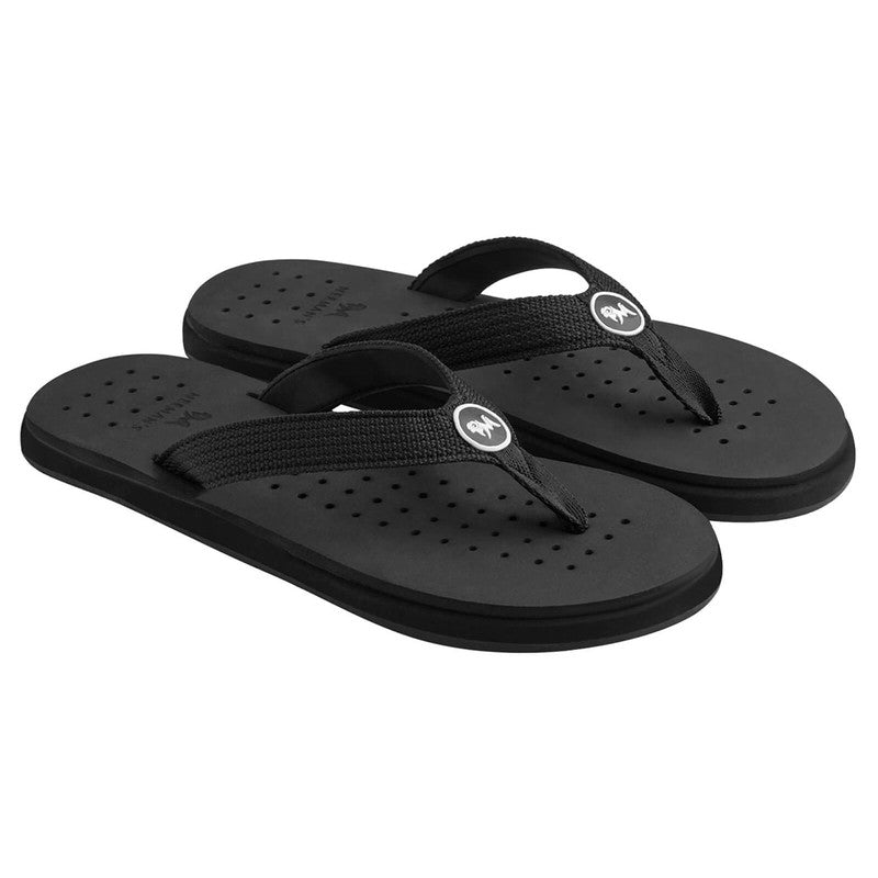 Neeman's Eco Flip Flops for Men | Coal Black