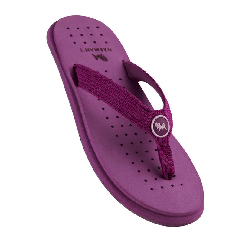 Neeman's Eco Flip Flops for Men & Women | Purple