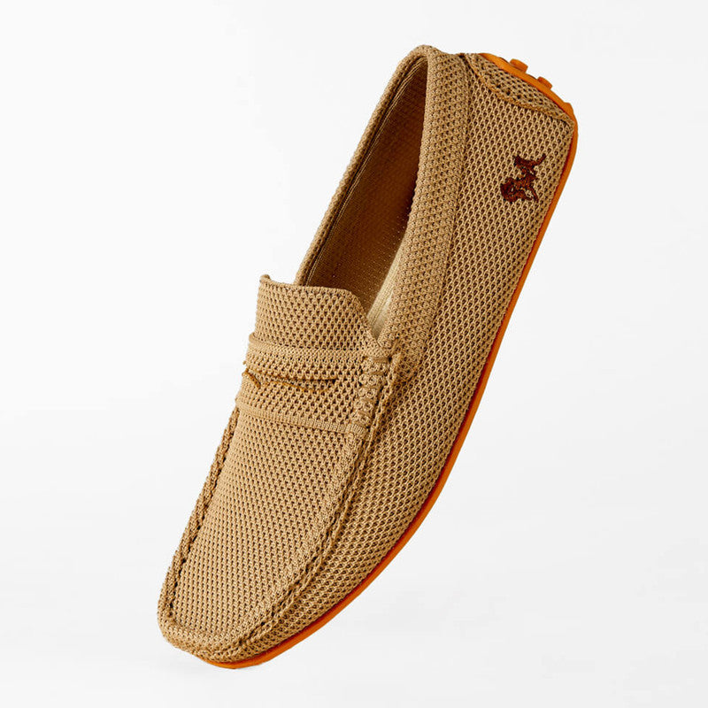 Neeman's Mens Relive Knitted Loafers | Extra Honey