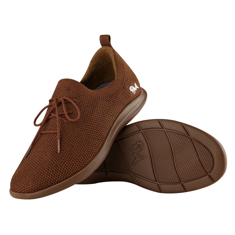 Neeman's ReLive Knit Sneakers for Men | Coper Brown | Light-Weight & Comfortable